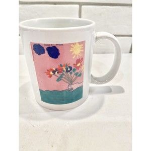 Ceramic‎ Floral Coffee Mug Cup